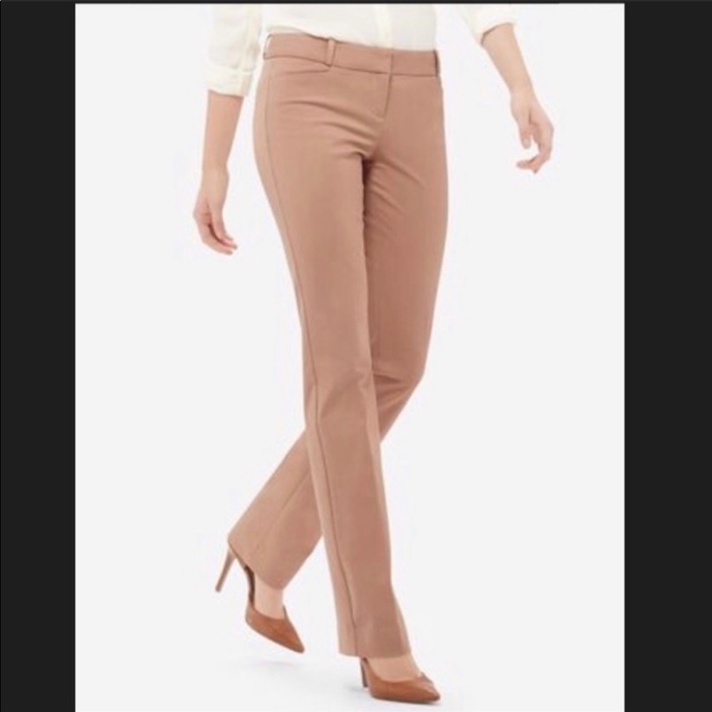 The Limited Woman’s Pant Dressy Tan Stretchy